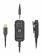 Наушники с микрофоном A4Tech Bloody M590i красный/черный 1м мониторные USB оголовье (M590I SPORTS RED) от магазина РЭССИ
