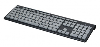 Клавиатура Оклик 480M черный/серый USB slim Multimedia от магазина РЭССИ