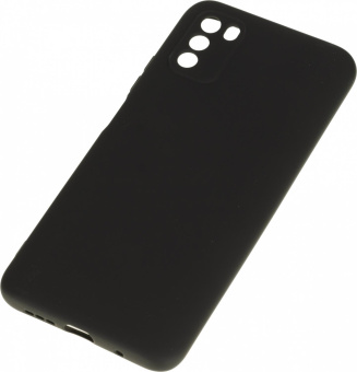 Чехол (клип-кейс) DF для Xiaomi Poco M3 poOriginal-03 черный (DF POORIGINAL-03 (BLACK)) от магазина РЭССИ