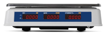 Весы фасовочные Mertech M-ER 223AC-15.2 с печатью этикеток серый (3621) от магазина РЭССИ