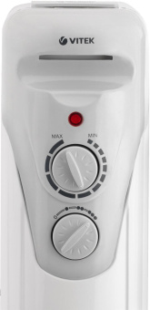 Радиатор масляный Vitek VT-1708 1500Вт белый от магазина РЭССИ
