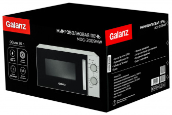 Микроволновая Печь Galanz MOG-2009MW 20л. 700Вт белый от магазина РЭССИ