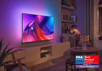 Телевизор LED Philips 55" 55PUS8848/12 Series 8 серебристый 4K Ultra HD 120Hz DVB-T DVB-T2 DVB-C DVB-S DVB-S2 USB WiFi Smart TV от магазина РЭССИ