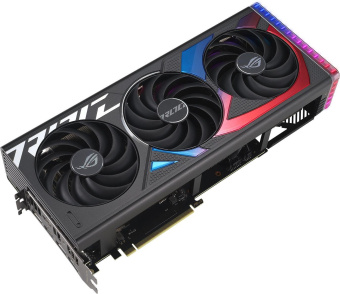 Видеокарта Asus PCI-E 4.0 ROG-STRIX-RTX4070S-O12G-GAMING NVIDIA GeForce RTX 4070 Super 12Gb 192bit GDDR6X 2640/21000 HDMIx2 DPx3 HDCP Ret от магазина РЭССИ