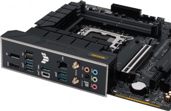 Материнская плата Asus TUF GAMING B760M-PLUS WIFI D4 Soc-1700 Intel B760 4xDDR4 mATX AC`97 8ch(7.1) 2.5Gg RAID+HDMI+DP от магазина РЭССИ