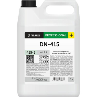 Моющий нейтральный концентрат на основе ЧАС PRO-BRITE DN-415 5 л 415-5 от магазина РЭССИ