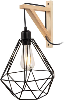 Светильник Hiper Minnie H144-1 настен. черный от магазина РЭССИ