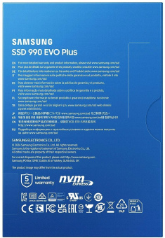 Накопитель SSD Samsung PCIe 4.0 x4 1TB MZ-V9S1T0BW 990 EVO Plus M.2 2280 от магазина РЭССИ