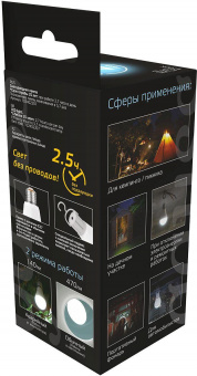 Лампа светодиодная Gauss A60 7Вт цок.:E27 груша 220B 4100K св.свеч.бел.ней. (упак.:1шт) (102402207) от магазина РЭССИ