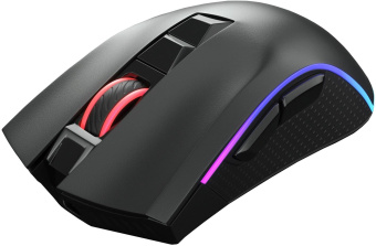 Мышь GMNG GG-MS400WO черный оптическая (10000dpi) беспроводная USB (7but) от магазина РЭССИ