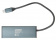 Картинка Разветвитель USB-C Digma HUB-3U3.0С-UC-G 4порт. серый от магазина РЭССИ Разветвитель USB-C Digma HUB-3U3.0С-UC-G 4порт. серый от магазина РЭССИ