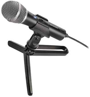 Микрофон проводной Audio-Technica ATR2100x 2м черный от магазина РЭССИ
