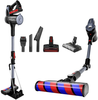 Пылесос Polaris PVCS 7090 HandStick PRO Aqua 450Вт жемчужный/серый от магазина РЭССИ