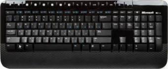Клавиатура + мышь Microsoft 2000 клав:черный мышь:черный USB беспроводная Multimedia от магазина РЭССИ
