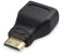 Картинка Переходник аудио-видео Premier 5-896 mini-HDMI (m)/HDMI (f) черный от магазина РЭССИ Переходник аудио-видео Premier 5-896 mini-HDMI (m)/HDMI (f) черный от магазина РЭССИ