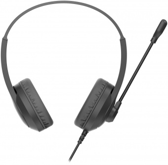 Наушники с микрофоном A4Tech Fstyler FH100i черный 1.8м накладные оголовье (FH100I (STONE BLACK)) от магазина РЭССИ