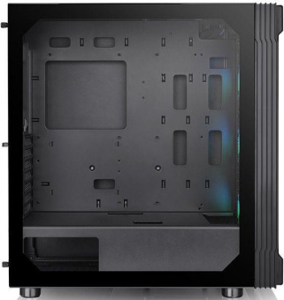 Корпус Thermaltake Versa T27 TG ARGB черный без БП ATX 4x120mm 6x140mm 2xUSB3.0 audio bott PSU от магазина РЭССИ