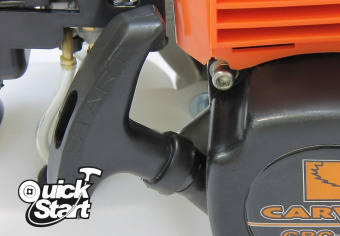 Триммер бензиновый Carver GBC-31F 800Вт 1.1л.с. неразбор.штан. реж.эл.:леска/нож от магазина РЭССИ