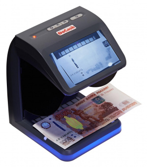 Детектор банкнот Docash Mini Combo просмотровый мультивалюта от магазина РЭССИ