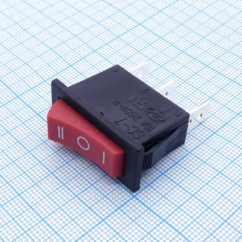 DS SC-7 ON-OFF-ON красн от магазина РЭССИ