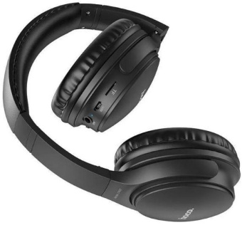 Гарнитура накладные Hoco Mighty W40 черный беспроводные bluetooth оголовье от магазина РЭССИ