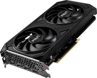 Видеокарта Palit PCI-E 4.0 RTX4060Ti DUAL NVIDIA GeForce RTX 4060TI 8Gb 128bit GDDR6 2310/18000 HDMIx1 DPx3 HDCP Ret от магазина РЭССИ