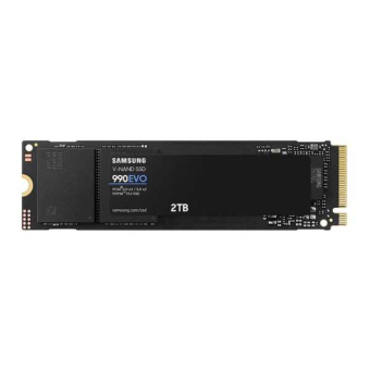 Накопитель SSD M.2 2280 2ТБ  990 EVO, PCIe 4.0 x4, NVMe, 3D NAND TLC, 5000/4200 Мб/с от магазина РЭССИ