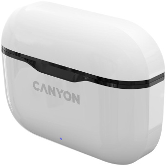 Гарнитура внутриканальные Canyon TWS-3 белый/черный беспроводные bluetooth в ушной раковине (CNE-CBTHS3W) от магазина РЭССИ