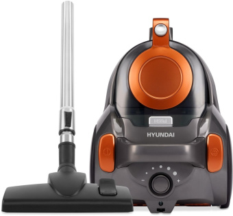 Пылесос Hyundai HYV-C5450 2200Вт черный/оранжевый от магазина РЭССИ