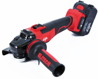 Углошлифовальная машина Elitech МШУ 18БЛ (Е2213.001.02) 8500об/мин рез.шпин.:M14 d=125мм от магазина РЭССИ