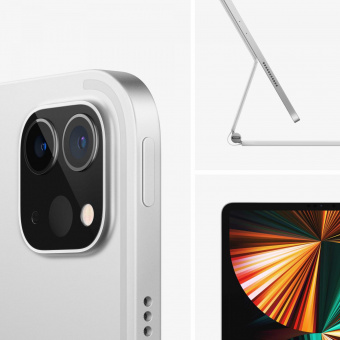 Планшет Apple iPad Pro 2021 MHQV3RU/A M1 8C RAM8Gb ROM256Gb 11" IPS 2388x1668 iOS серебристый 12Mpix 12Mpix BT WiFi Touch 10hr от магазина РЭССИ
