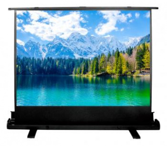 Экран Cactus 90x160см FloorExpert CS-PSFLE-160X90 16:9 напольный рулонный от магазина РЭССИ