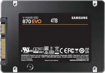 Накопитель SSD Samsung SATA III 4Tb MZ-77E4T0BW 870 EVO 2.5" от магазина РЭССИ