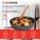 Картинка Сковорода Starwind Chef Induction SW-CHI4026GR круглая 26см покрытие: Pfluon ручка несъемная (без крышки) серый от магазина РЭССИ Сковорода Starwind Chef Induction SW-CHI4026GR круглая 26см покрытие: Pfluon ручка несъемная (без крышки) серый от магазина РЭССИ