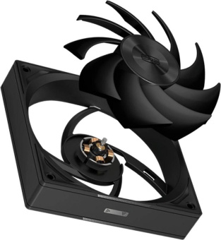 Вентилятор для корпуса PcCooler F5 R120 120х120x25 черный 4-pin (F5R120-BKNT1-GL) Ret от магазина РЭССИ