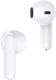 Гарнитура внутриканальные Realme Buds T01 белый беспроводные bluetooth в ушной раковине (6941764436206) от магазина РЭССИ