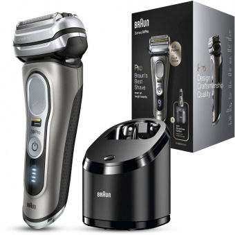Бритва сетчатая Braun Series 9 pro 9465cc реж.эл.:5 питан.:аккум. черный от магазина РЭССИ