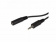 Картинка Кабель аудио Ningbo Jack 3.5 (m)/Jack 3.5 (f) 2м. черный (JAAC003-2) от магазина РЭССИ Кабель аудио Ningbo Jack 3.5 (m)/Jack 3.5 (f) 2м. черный (JAAC003-2) от магазина РЭССИ
