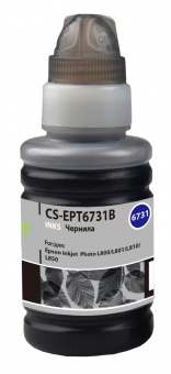 Чернила Cactus CS-EPT6731B T6731 черный 100мл для Epson L800/L810/L850/L1800 от магазина РЭССИ
