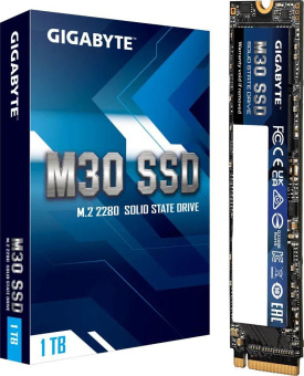 Накопитель SSD Gigabyte PCI-E 3.0 x4 1Tb GP-GM301TB-G M30 M.2 2280 от магазина РЭССИ