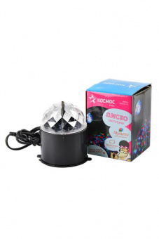 Светильник КОСМОС KOCNL-EL141 Диско, цвет свечения мульти, круговая иллюминация от магазина РЭССИ