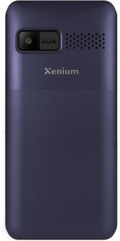 Мобильный телефон Philips E207 Xenium 32Mb синий моноблок 2Sim 2.31" 240x320 Nucleus 0.08Mpix GSM900/1800 FM microSD max32Gb от магазина РЭССИ