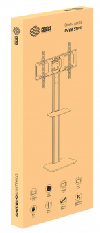 Стойка для телевизора Cactus CS-VM-ST97-D черный 37"-70" макс.68кг напольный от магазина РЭССИ