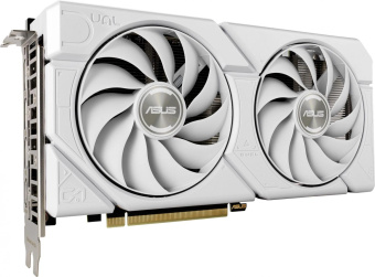 Видеокарта Asus PCI-E 4.0 DUAL-RTX4070S-O12G-EVO-WHITE NVIDIA GeForce RTX 4070 Super 12Gb 192bit GDDR6X 2520/21000 HDMIx1 DPx3 HDCP Ret от магазина РЭССИ