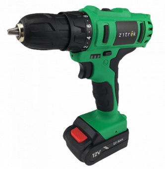 Дрель-шуруповерт Zitrek Greenpower 12-Li аккум. патрон:быстрозажимной (кейс в комплекте) (063-4074) от магазина РЭССИ