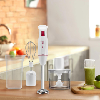 Блендер погружной Maxwell MW-1172 800Вт белый от магазина РЭССИ