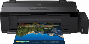 Принтер струйный Epson L1800 A3 черный
