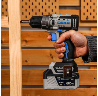 Дрель-шуруповерт Deko Loner 20V One аккум. (085-1004) от магазина РЭССИ