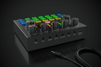 Микрофон проводной Оклик SM-600G 2.5м черный от магазина РЭССИ