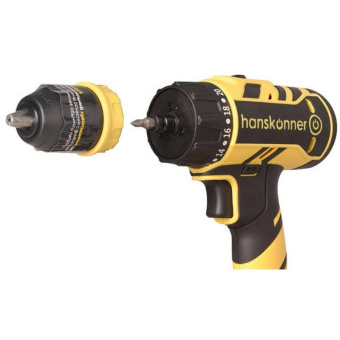 Аккумуляторный шуруповерт Hanskonner HCD1865C от магазина РЭССИ